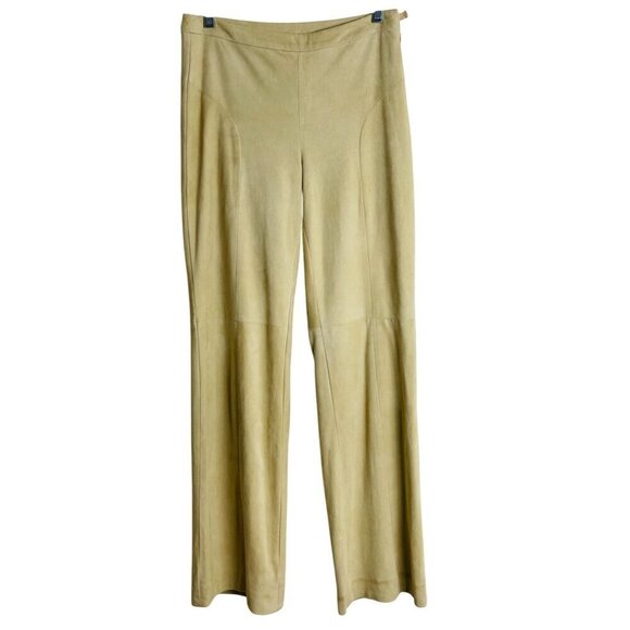Carlisle women’s 90s suede pants small sand  26 waist - Picture 1 of 11